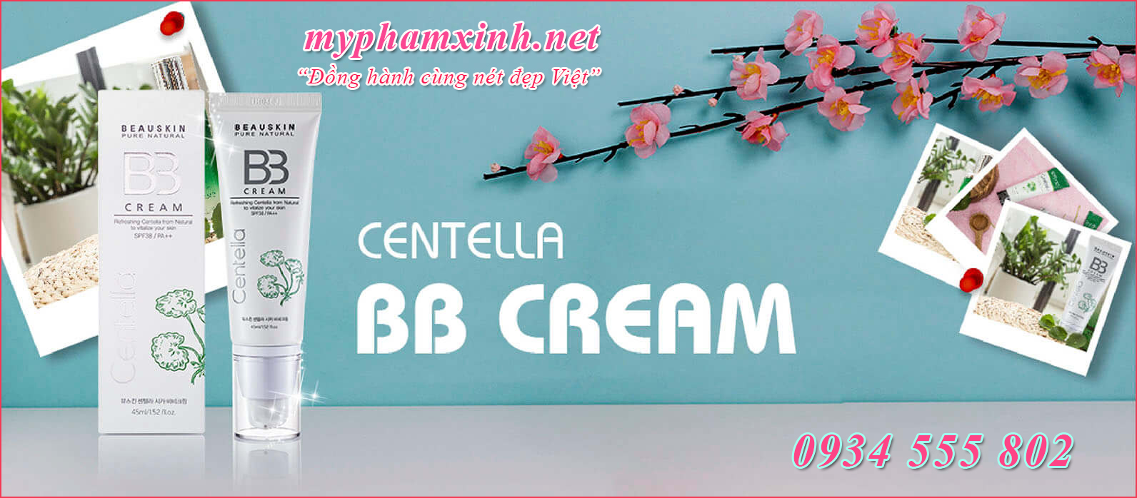 Kem Nền Kiểm Soát Dầu Beauskin Centella Cica BB Cream