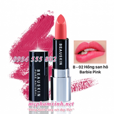 Son Beauskin Extra Makeup Matte Lipstick B - 02 - Barbie Pink